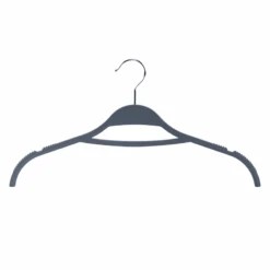 12-Piece Non-Slip Shirt Hanger, Black