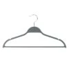 12-Piece Non-Slip Suit Hanger, Grey