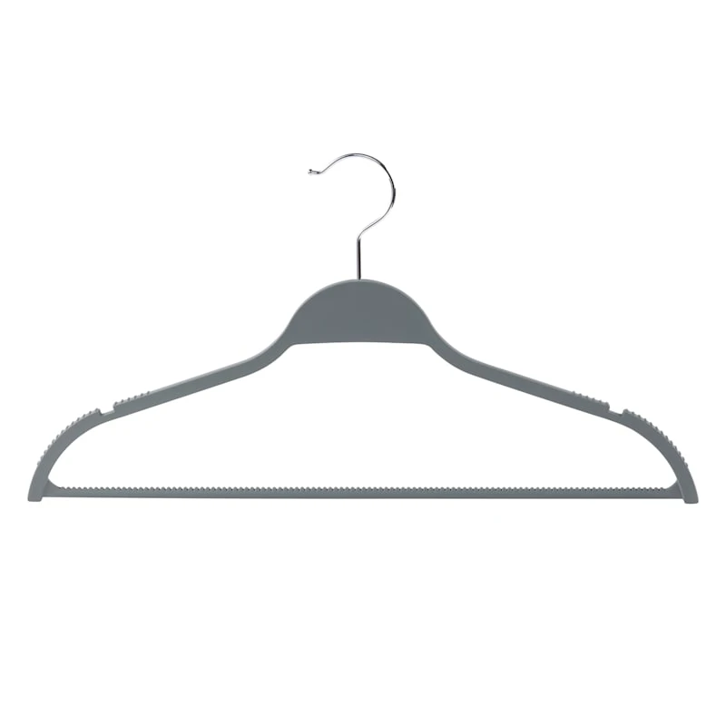 12-Piece Non-Slip Suit Hanger, Grey 1 12-Piece Non-Slip Suit Hanger, Grey