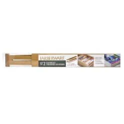 2-Piece Bamboo Wood Divider Drawer Organizer 3 2-Piece Bamboo Wood Divider Drawer Organizer -Furniture Store 2 piece bamboo wood divider drawer organizer 1