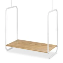 2-Rod Retro Garment Rack -Furniture Store 2 rod retro garment rack 2