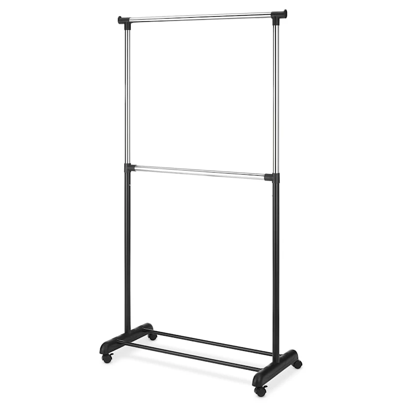 2-Tier Metal Garment Rack 1 2-Tier Metal Garment Rack