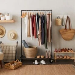 2-Tier Natural Wooden Shoe Rack 5 2-Tier Natural Wooden Shoe Rack -Furniture Store 2 tier natural wooden shoe rack 2