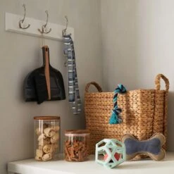 3-Hook Triple Wall Hanger, White 6 3-Hook Triple Wall Hanger, White -Furniture Store 3 hook triple wall hanger white 2