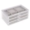 3-Tier Acrylic Drawer Jewelry Organizer