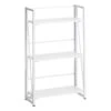 3-Tier Vienna Folding Bookshelf, White