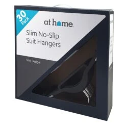 30-Piece Non-Slip Suit Hanger, Black -Furniture Store 30 piece non slip suit hanger black 4