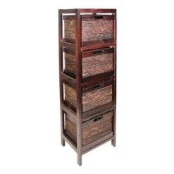 4-Tier Wooden Storage Stand