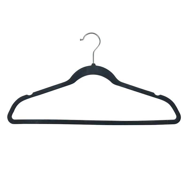 50-Pack Velvet Suit Hangers, Dark Blue 2 50-Pack Velvet Suit Hangers, Dark Blue - Image 2