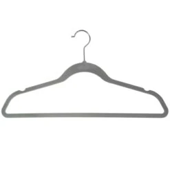 50-Pack Velvet Suit Hangers, Grey 5 50-Pack Velvet Suit Hangers, Grey -Furniture Store 50 pack velvet suit hangers grey 2