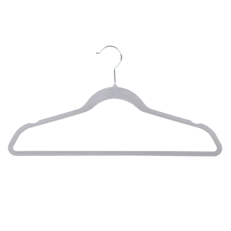50-Pack Velvet Suit Hangers, Grey 1 50-Pack Velvet Suit Hangers, Grey