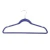 50-Pack Velvet Suit Hangers, Navy Blue