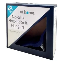 50-Pack Velvet Suit Hangers, Navy Blue -Furniture Store 50 pack velvet suit hangers navy blue 8