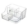 6-Section Clear Storage Bin, Extra Large