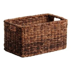 ABACA SHELF TOTE 2 RECT - LG