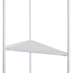 Alice Folding Corner Shelf, White 8 Alice Folding Corner Shelf, White -Furniture Store alice folding corner shelf white 3