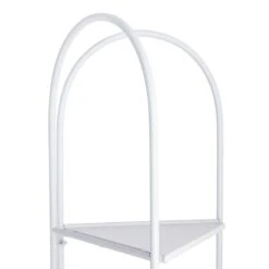 Alice Folding Corner Shelf, White 9 Alice Folding Corner Shelf, White -Furniture Store alice folding corner shelf white 4