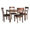 Anderson 5-Piece Dining Set, Walnut