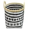 Bamboo Large Basket/Bead Handle