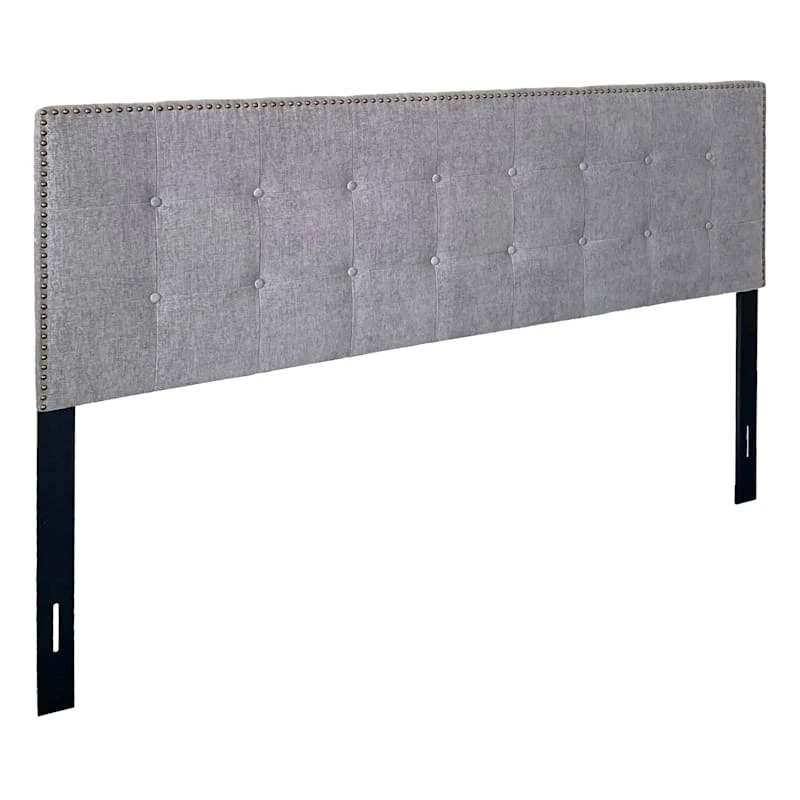 Brian Cement Grey Headboard, King 2 Brian Cement Grey Headboard, King - Image 2
