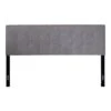 Brian Cement Grey Headboard, King