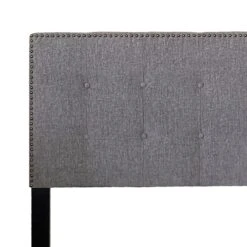 Brian Cement Grey Headboard, King 5 Brian Cement Grey Headboard, King -Furniture Store brian cement grey headboard king 2