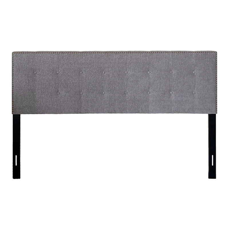 Brian Cement Grey Headboard, King 1 Brian Cement Grey Headboard, King