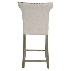 Brittany Upholstered Counter Stool With Nailheads -Furniture Store brittany upholstered counter stool with nailheads 2