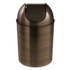 Bronze Mezzo Trash Can, 2.5gal