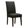 Brown Baseball Stitch Dining Chair