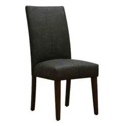 Brown Baseball Stitch Dining Chair