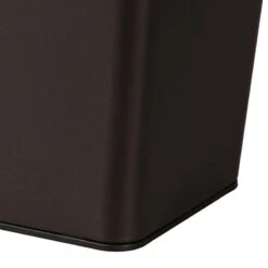 Brown Stainless Steel Open Top Bin, 11.7l -Furniture Store brown stainless steel open top bin 11.7l 3