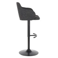 Bryce Adjustable Barstool, Dark Grey -Furniture Store bryce adjustable barstool dark grey 3