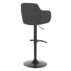 Bryce Adjustable Barstool, Dark Grey -Furniture Store bryce adjustable barstool dark grey 4