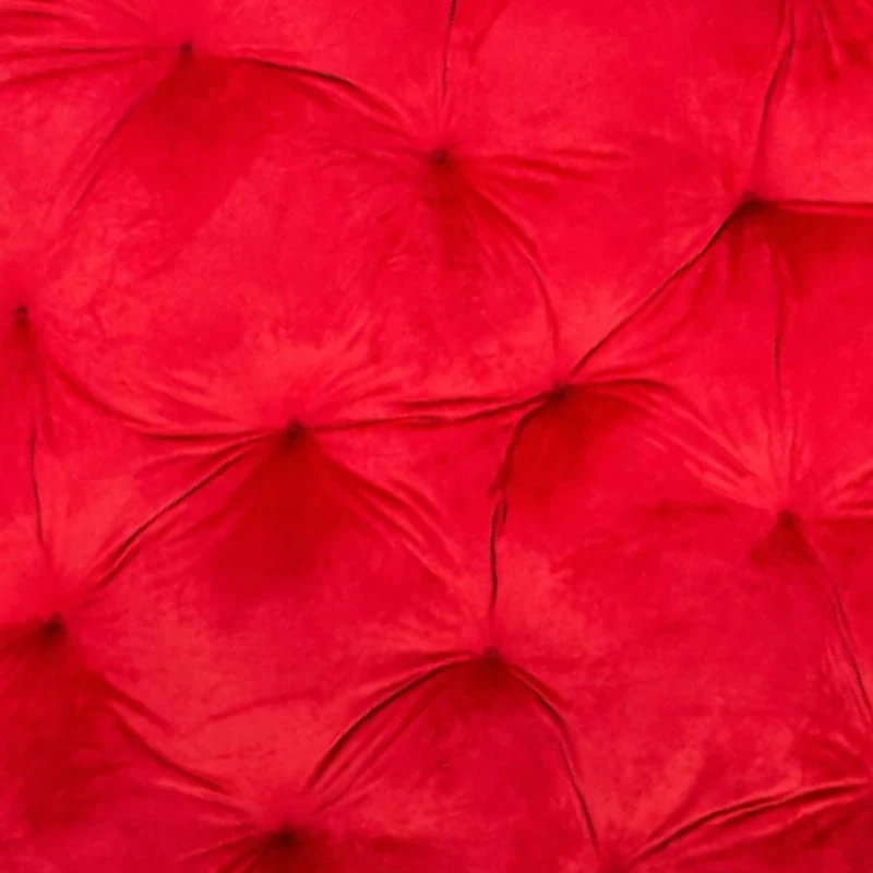 Classic Plush Papasan Cushion, Red 2 Classic Plush Papasan Cushion, Red - Image 2