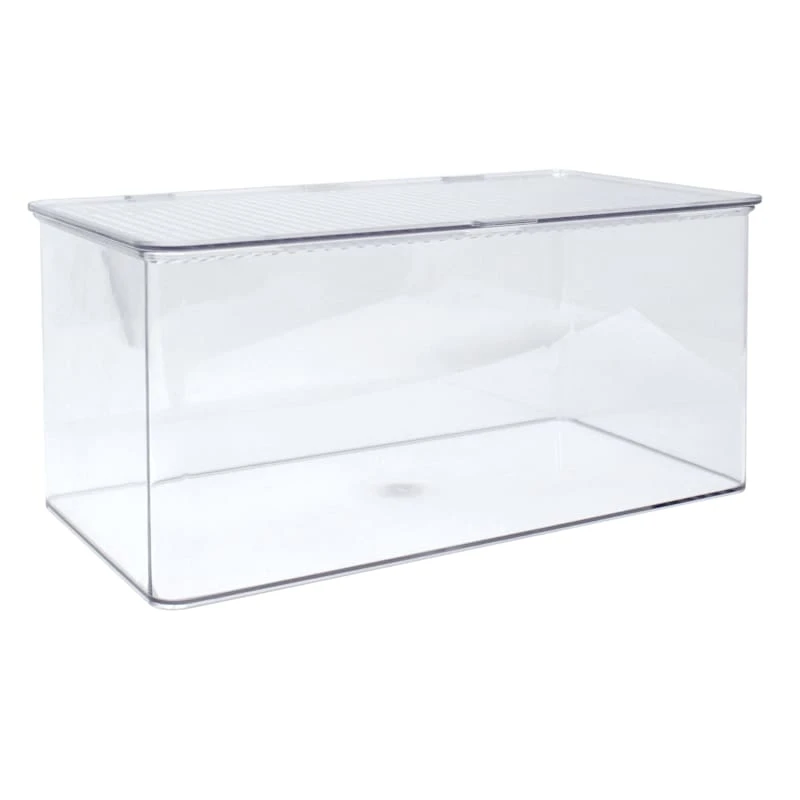 Clear Hinged Storage Organizer, Large 1 Clear Hinged Storage Organizer, Large