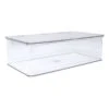 Clear Hinged Storage Organizer, Medium