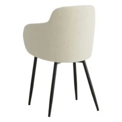 Crosby St Bryce Dining Chair, Cream -Furniture Store crosby st bryce dining chair cream 2