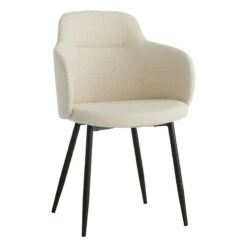 Crosby St Bryce Dining Chair, Cream