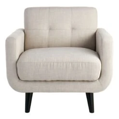 Front Page -Furniture Store crosby st hadley tufted back accent chair taupe 1