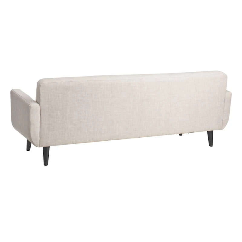 Crosby St Hadley Tufted Back Sofa, Taupe 2 Crosby St Hadley Tufted Back Sofa, Taupe - Image 2