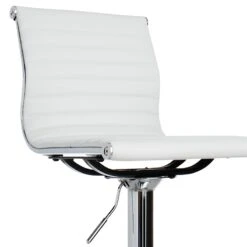 Crosby St Maxwell Adjustable Faux Leather Barstool, White 10 Crosby St Maxwell Adjustable Faux Leather Barstool, White -Furniture Store crosby st maxwell adjustable faux leather barstool white 4