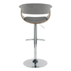 Crosby St Modern Vintage Barstool, Grey 12 Crosby St Modern Vintage Barstool, Grey -Furniture Store crosby st modern vintage barstool grey 4