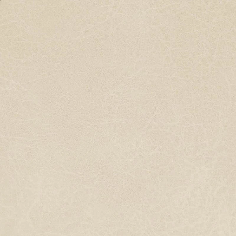 Crosby St Rowan Cream Faux Leather Ottoman 4 Crosby St Rowan Cream Faux Leather Ottoman - Image 4