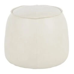 Crosby St Rowan Cream Faux Leather Ottoman 11 Crosby St Rowan Cream Faux Leather Ottoman -Furniture Store crosby st rowan cream faux leather ottoman 4