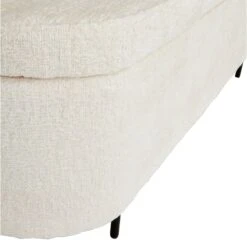 Crosby St Roxie Storage Bench, White -Furniture Store crosby st roxie storage bench white 3