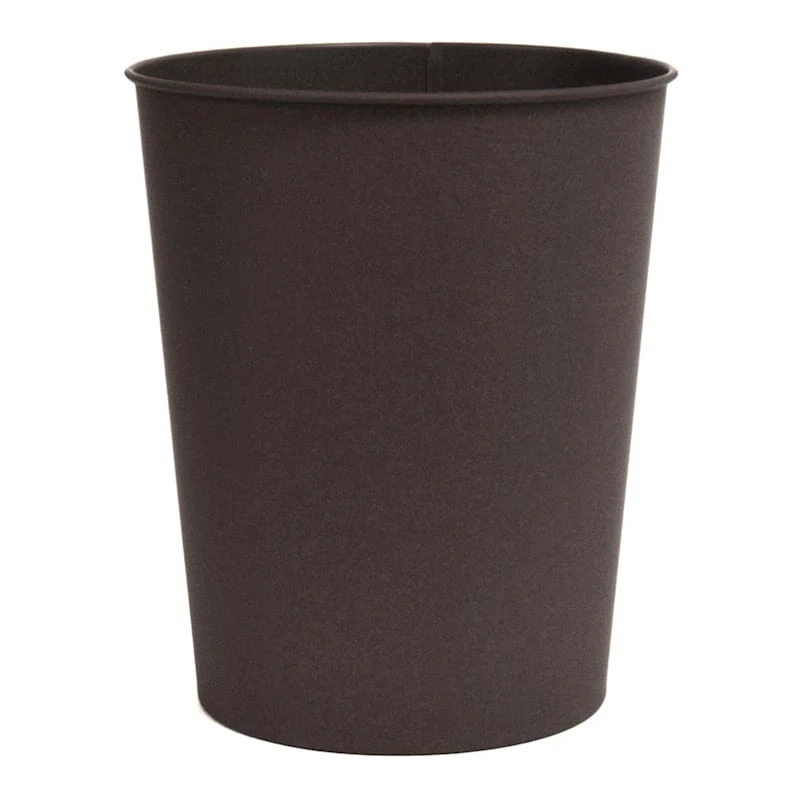 Denn Soft Touch Wastebasket Black 1 Denn Soft Touch Wastebasket Black