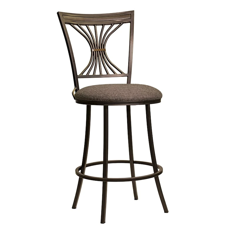 Devon Swivel Counter Stool, 24" 1 Devon Swivel Counter Stool, 24"