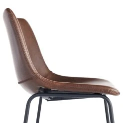 Drake Modern Faux Leather Industrial Counter Stool, Espresso 9 Drake Modern Faux Leather Industrial Counter Stool, Espresso -Furniture Store drake modern faux leather industrial counter stool espresso 3