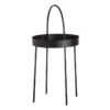 Flynn Accent Table, Black